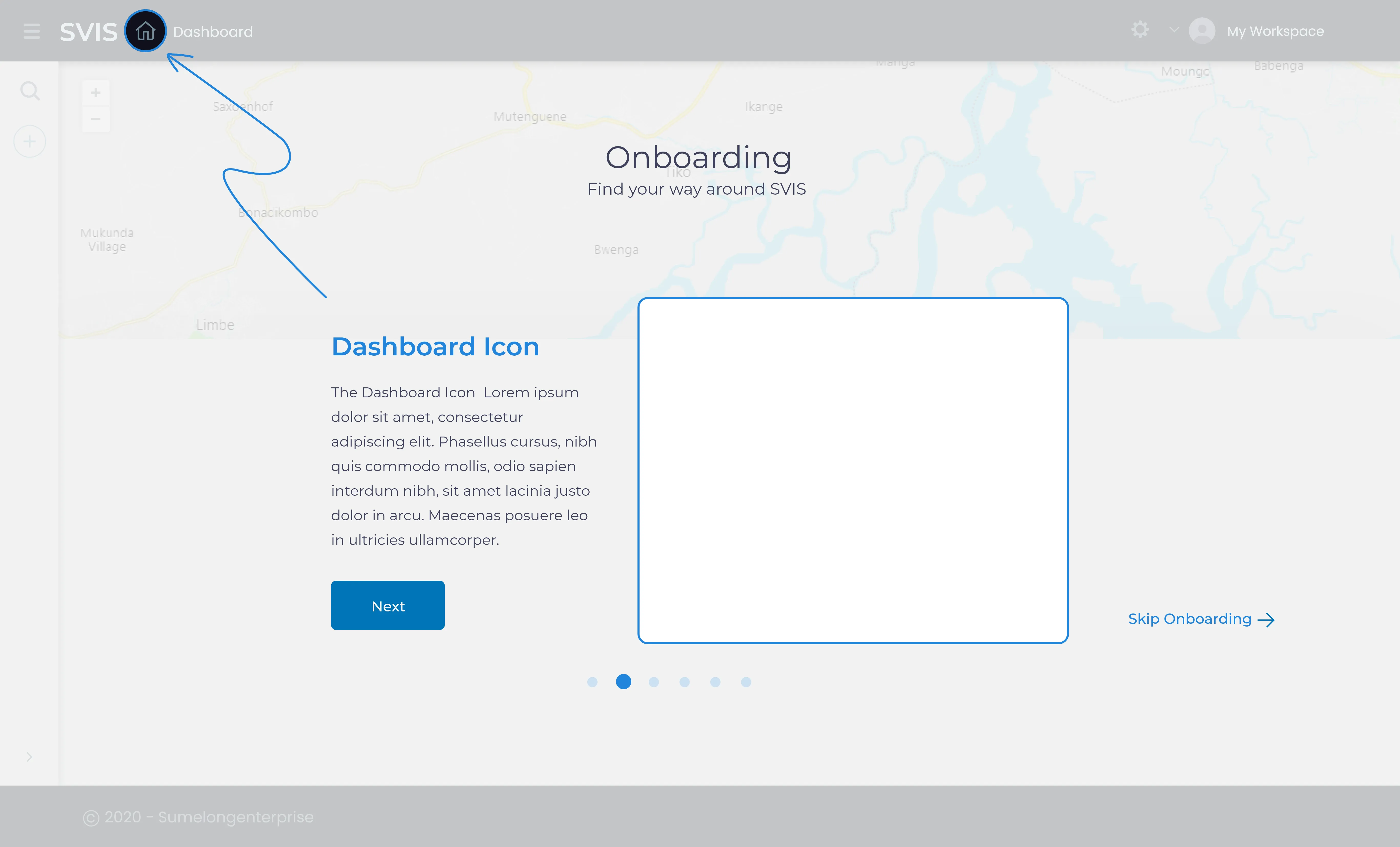 Onboarding walkthrough (web)